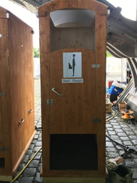 1 - Steh-Pissoir - Pissoir für Männer