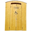 Skizze barrierefreie nowato Komposttoilette HEIDE mit 80L-Behälter. Vermietung