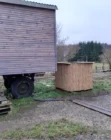 BioClaire: Gepflanzter Grauwasserfilter am Tiny House / Wohnwagen