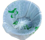 Kompostierbare Beutel 120L von Bio4Pack, passend für den 80L Behälter.