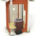 Toilettenkabine mit der Biolan eco