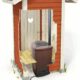 Toilettenkabine mit der Biolan eco