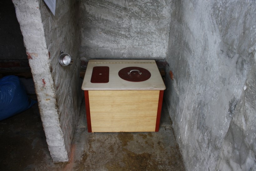 Die Bunte - Komposttoilette für Innenräume