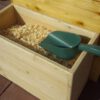 Einstreubehälter – Kiste aus Holz, unbehandelt