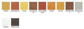 Farbe zur Wahl für Holzbehandlung  - Option für Gartentoilette WIESE