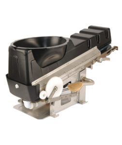 Ecodomeo System unter dem Toilettensitz