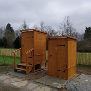 Fundament Untergrund - Komposttoilette WIESE
