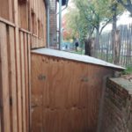 Hofgut Oberfeld – Trockentrenntoilette ECODOMEO – Kompostkammer Aussenansicht