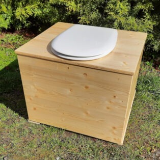 Innentoilette - Komposttoilette Die große Kleine, mit 80 Liter Fass und OLFA Toilettensitz