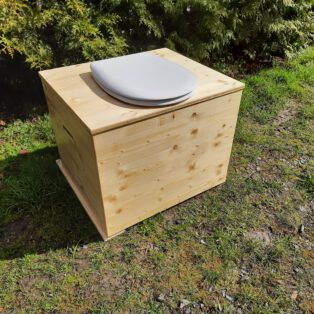 Innentoilette - Komposttoilette Die große Kleine, mit 80 Liter Fass und OLFA Toilettensitz
