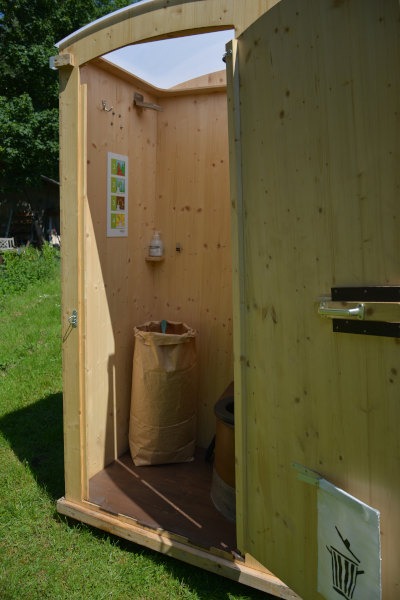 Komposttoilette HEIDE - Papiertasche mit Einstreu