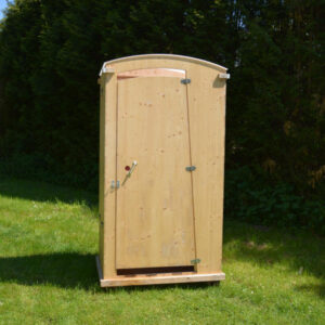 Komposttoilette Toilettenhäuschen HEIDE mit 80 L Behälter - Streutoilette, Humustoilette