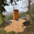Komposttoilette WALD Biolan vertieft – Hausten – 1