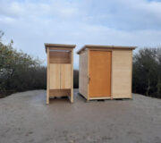 Komposttoilette WALD-Barrierefrei 80 Liter und wasserloses Pissoir WALD - Ostsee