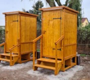 Komposttoilette WIESE Sondermasse mit Toilettensystem Biolan eco - Hattersheim - 1