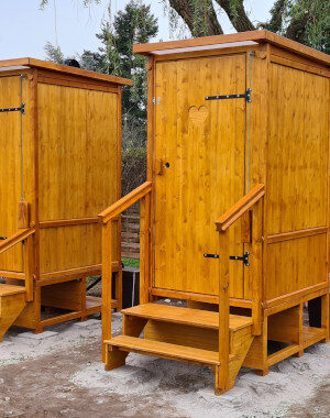 Komposttoilette WIESE Sondermasse mit Toilettensystem Biolan eco - Hattersheim - 1