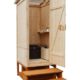Komposttoilette Wiese Biolan – Tuer offen