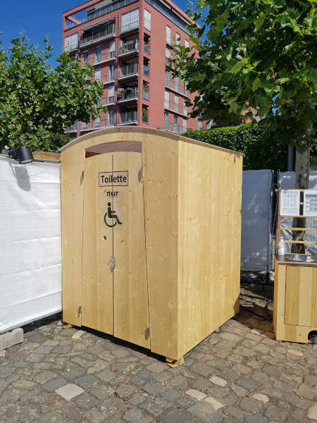 Komposttoilette mieten - HEIDE-barrierefrei - Komposttoiletten zum mieten