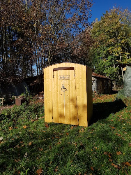 Komposttoilette mieten - Modell HEIDE-barrierefrei