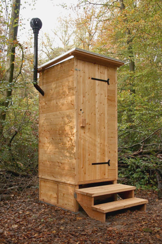 nowato Komposttoilette Modell "Wald" mit Biolan eco 200L _Borken