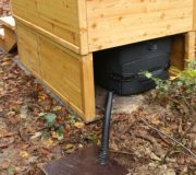 nowato Komposttoilette Modell "Wald" mit Biolan eco 200L _Borken · Biolan eco 200L mit Sickerwasserkanister