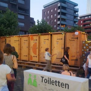 nowato Komposttoiletten - Theaterfestival Sommerwerft 2017, Frankfurt am Main