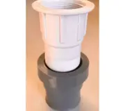 Muffe mit Lippendichtung für Urinal TiPi - Verbindung mit Ablaufgarnitur (wird jetzt verschraubt)