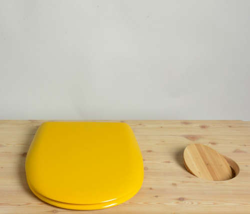 Toilette Wiese: optional, Toilettensitz von OLFA, butterblume