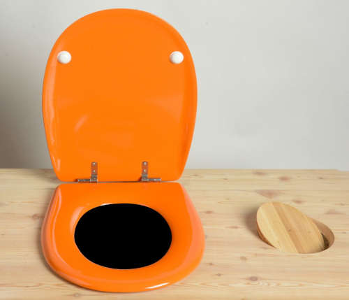 Toilette Wiese: optional, Toilettensitz von OLFA, butterblume