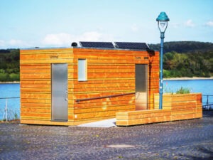 Öffentliche Trocken-trenn-Toilette MODO