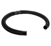 Rippenschlauch 1 Zoll schwarz Ø 25 mm (1")