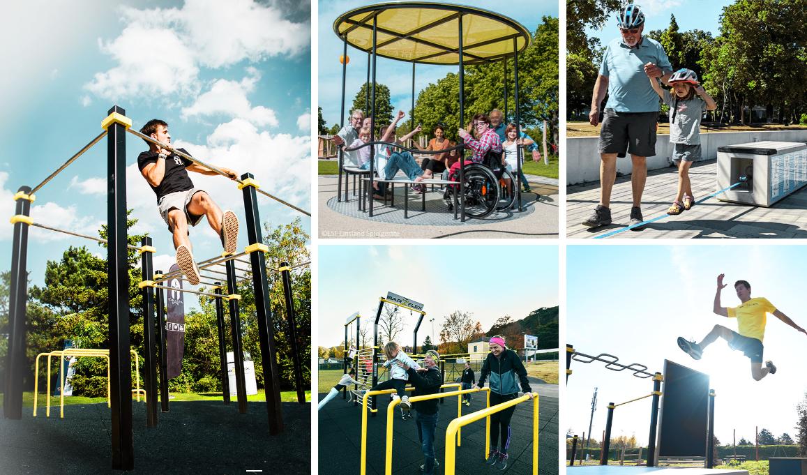 SPORTANLAGEN UND SPIELPLÄTZE FÜR ALLE