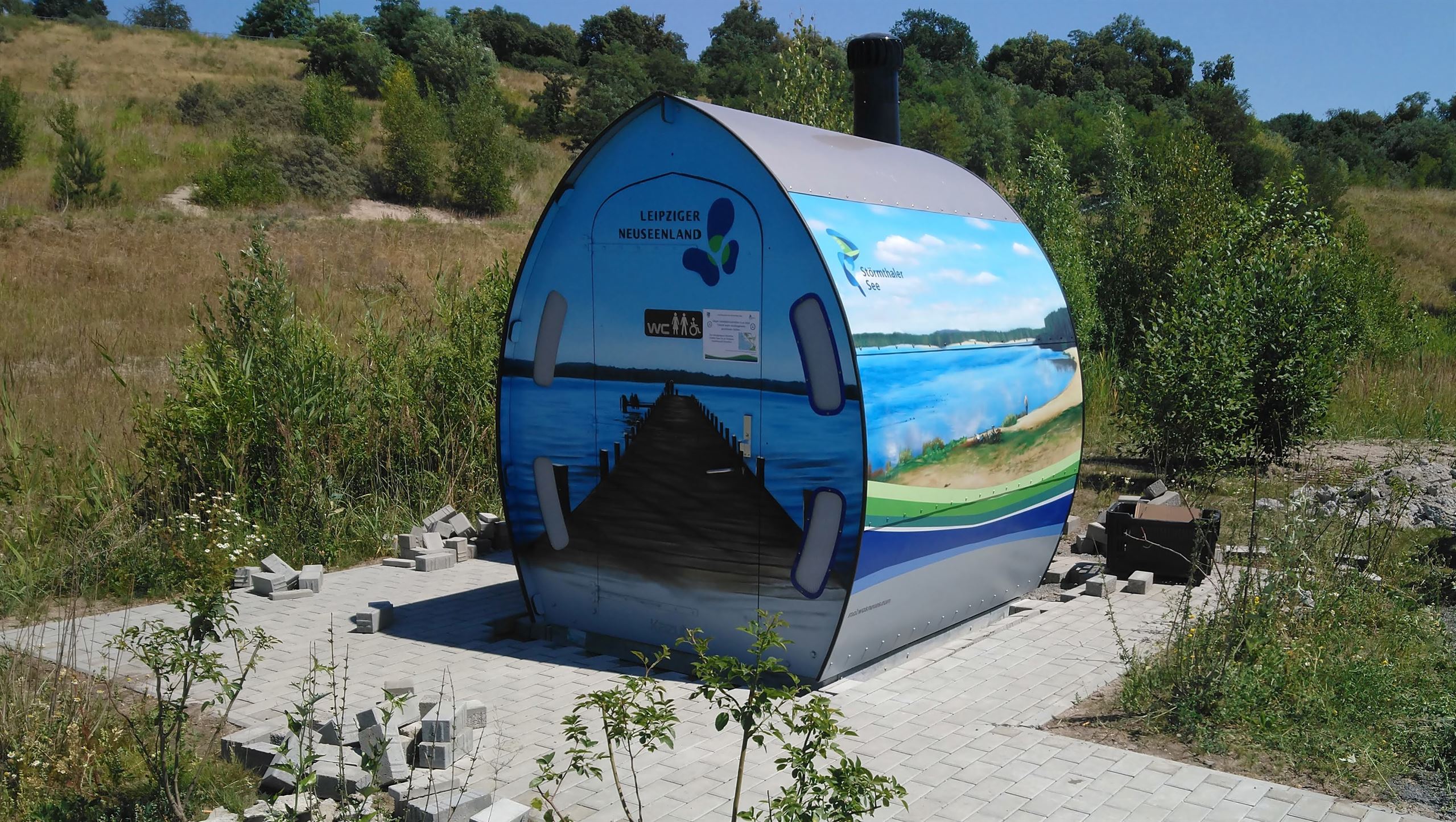 Stoermthaler-See Toilette KAZUBA KL3 ALU mit Motiv 2017-18
