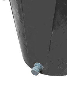 Tankdurchführung mit schraubverschluss - Sicht von Aussen