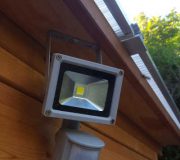Toilette WALD BARRIEREFREI XXL - LED Strahler, außen