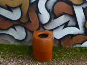 Toilettensitz für ECODOMEO-Trenntoilette. Tentale Farbe Kupfer