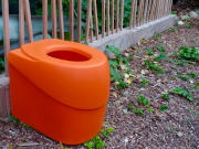 Toilettensitz ECODOMEO Tentale. Orange