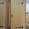Toilette WALD aus Fichte – hier noch unbehandelt