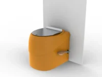 Trenntoilette ECODOMEO – Toilettensitz Tentale mit Deckel