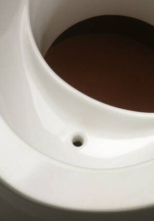 Trenn-Toilettensitz mit integriertem Urintrennungsansatz