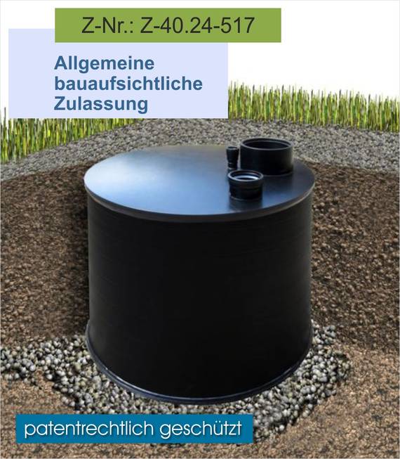 Trenntoilettensystem - Goldgrube aus Kunststoff