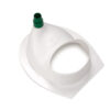 Urine diverting toilets insert white – Toilettensitz – Adapter für Schlauchanschluss