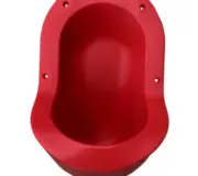 Wasserloses Urinal TiPi - für Männer - rot - Frontansicht