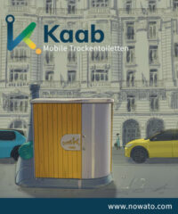 Zeichnung – BUMPER, Toilette im urbanen Raum
