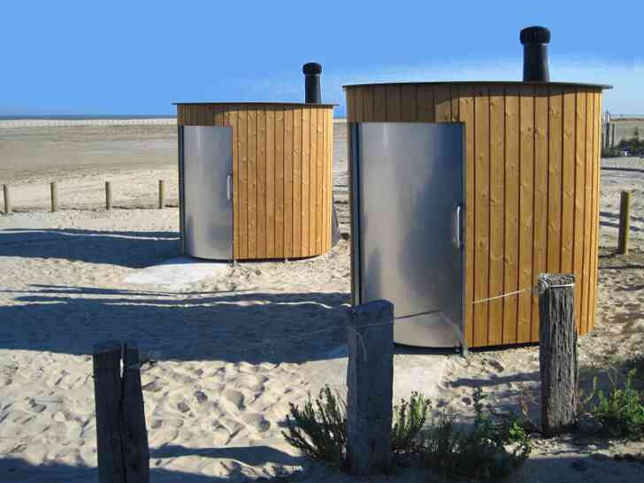 Trockentoilette KL2 barrierefrei - öffentliche Toilette - Strand