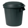 nowato – 80 Liter Behälter / Fass mit Deckel – aus Kunststoff – für 80L Komposttoiletten