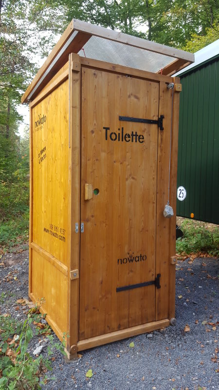 nowato Langzeitvermietung und Service. Komposttoilette Friedwald Dreieckstein