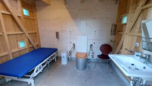 KUBUS "Toilette für alle" - Innenansicht
