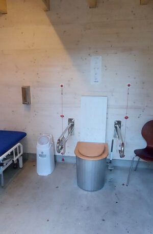 KUBUS "Toilette für alle" - Innenansicht