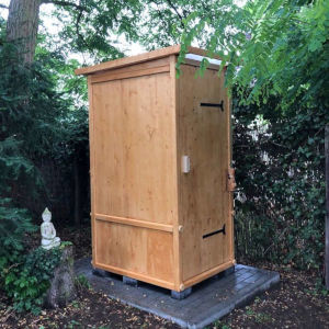 nowato Toilettenhäuschen WIESE lasiert - Verkauf